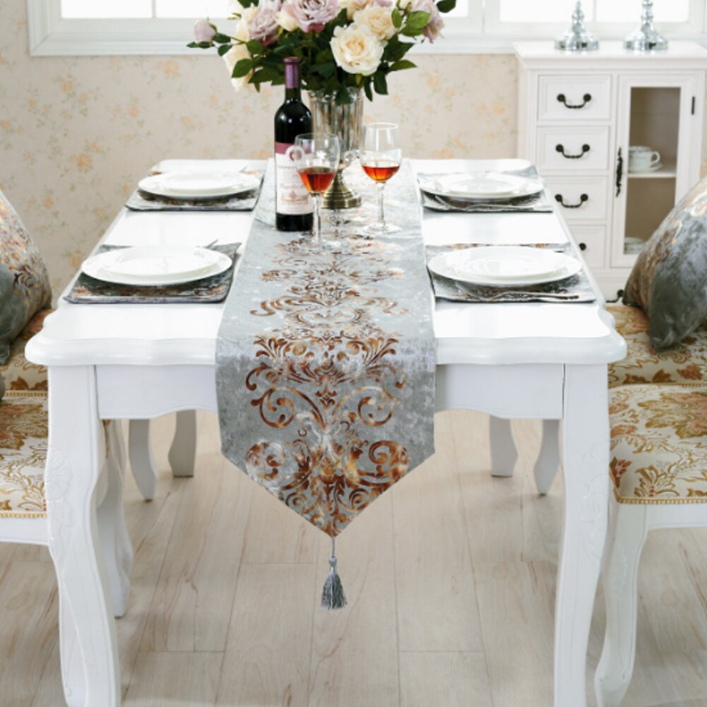 Golden Ornament Table Runner Golden Ornament Table Runner