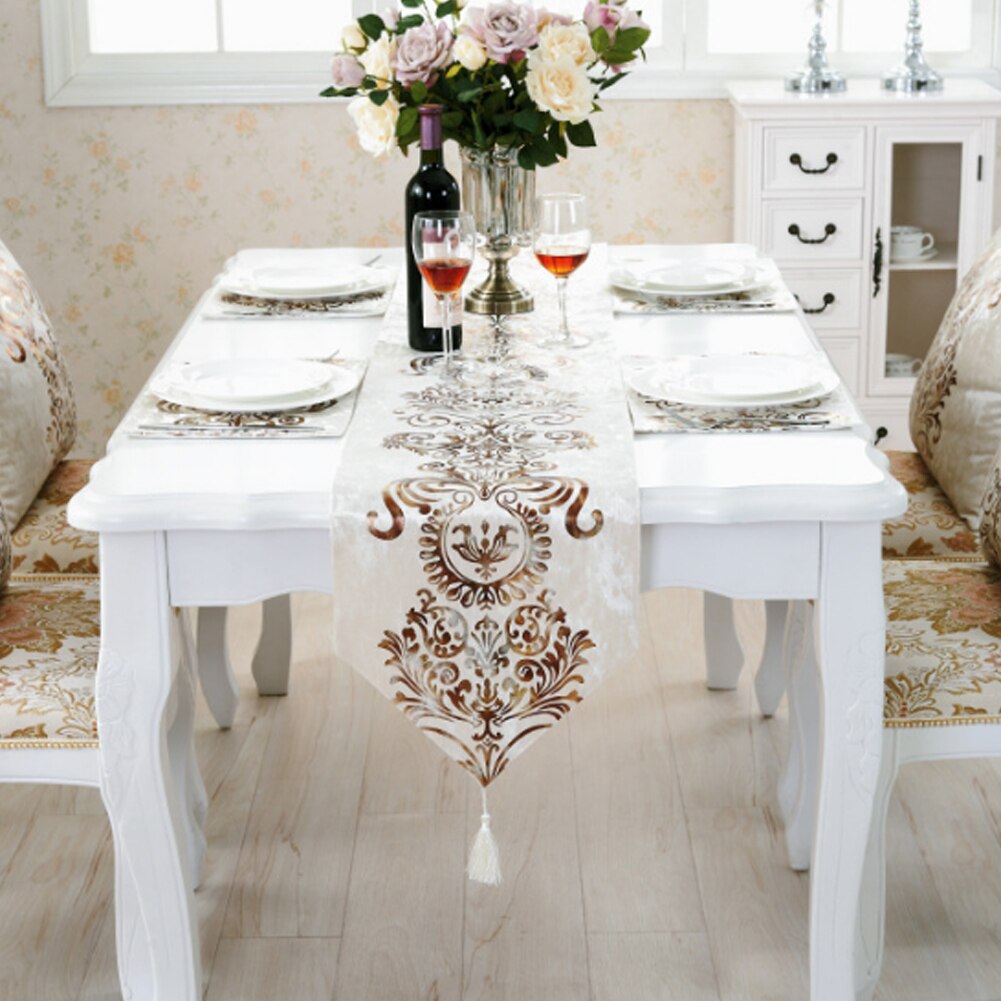 Golden Ornament Table Runner Golden Ornament Table Runner