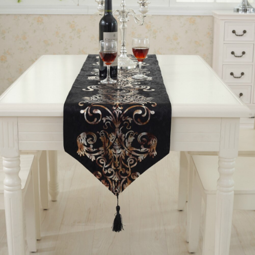 Golden Ornament Table Runner Golden Ornament Table Runner