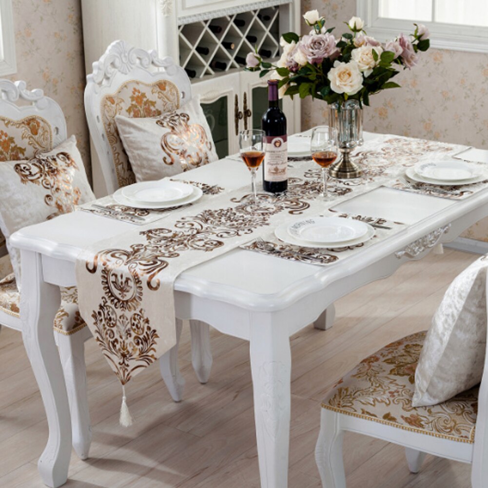 Golden Ornament Table Runner Golden Ornament Table Runner