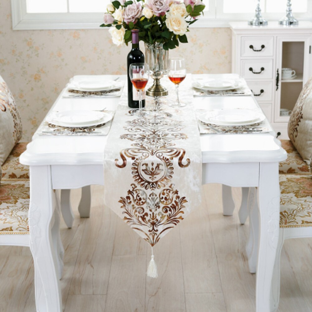 Golden Ornament Table Runner Golden Ornament Table Runner