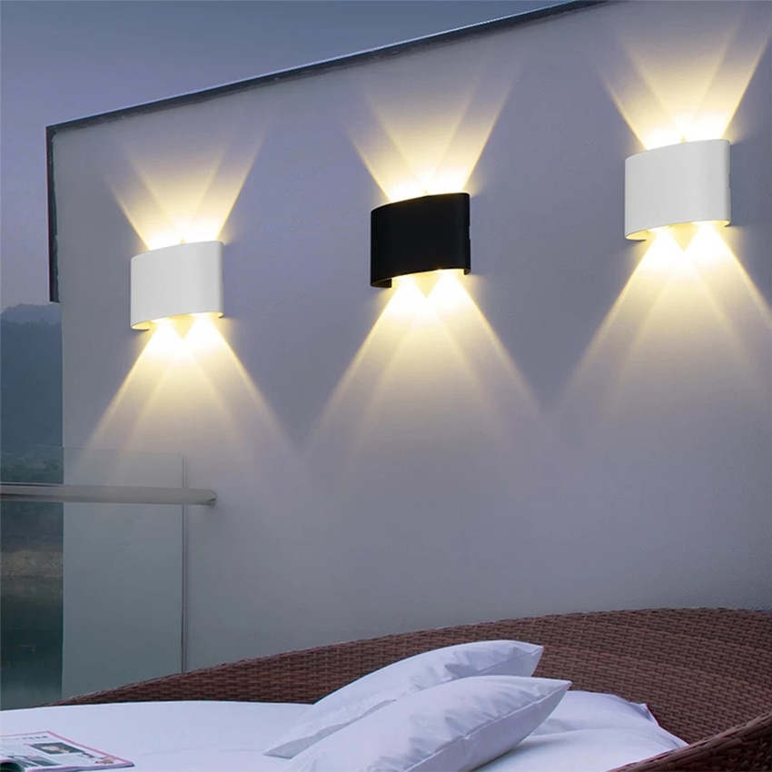Double Sided Aluminum Outdoor LED Wall Lamp