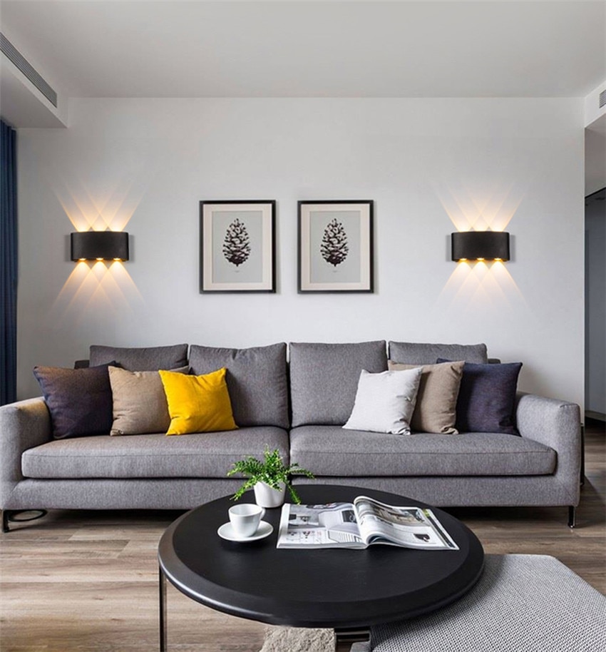 Double Sided Aluminum Outdoor LED Wall Lamp