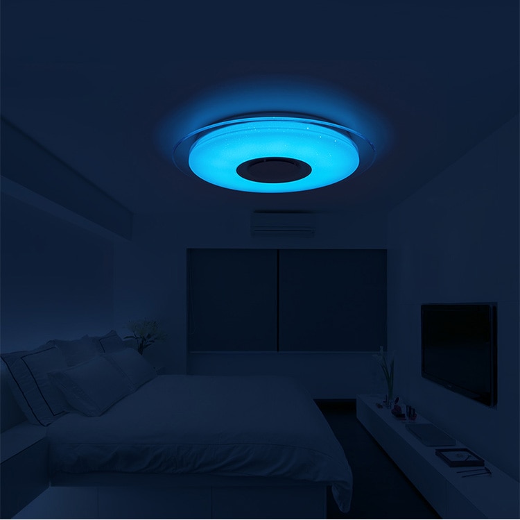Modern LED Ceiling Lamp with Bluetooth Support Modern LED Ceiling Lamp with Bluetooth Support