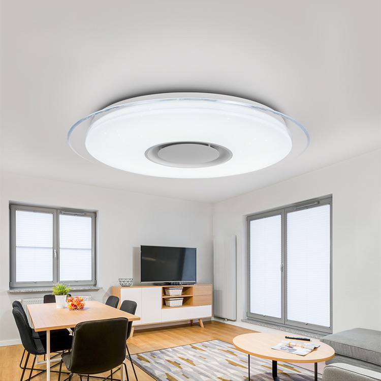 Modern LED Ceiling Lamp with Bluetooth Support Modern LED Ceiling Lamp with Bluetooth Support