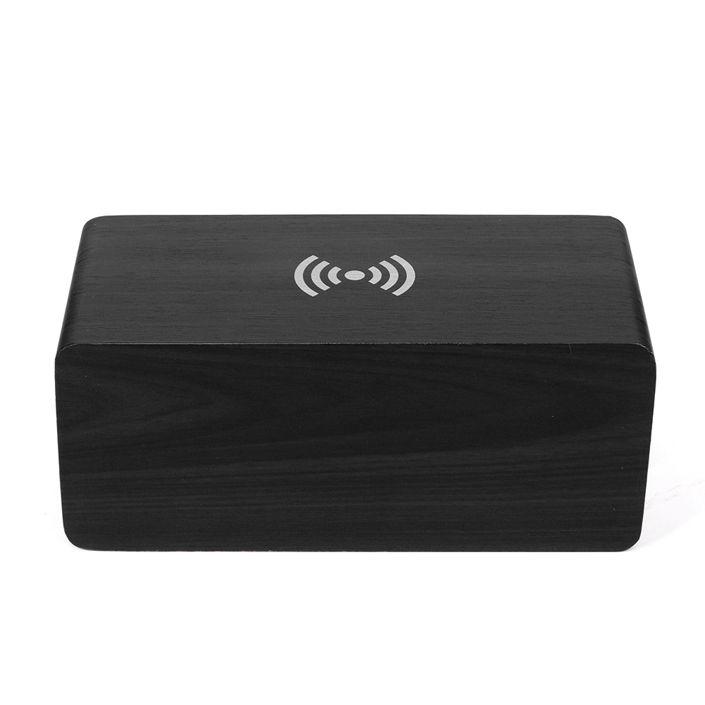 Electric Alarm Clock with Wireless Charging Pad